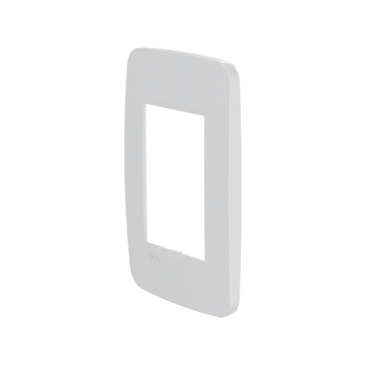 Placa Acabamento 4X2 3 Postos Branco Origen - Abb