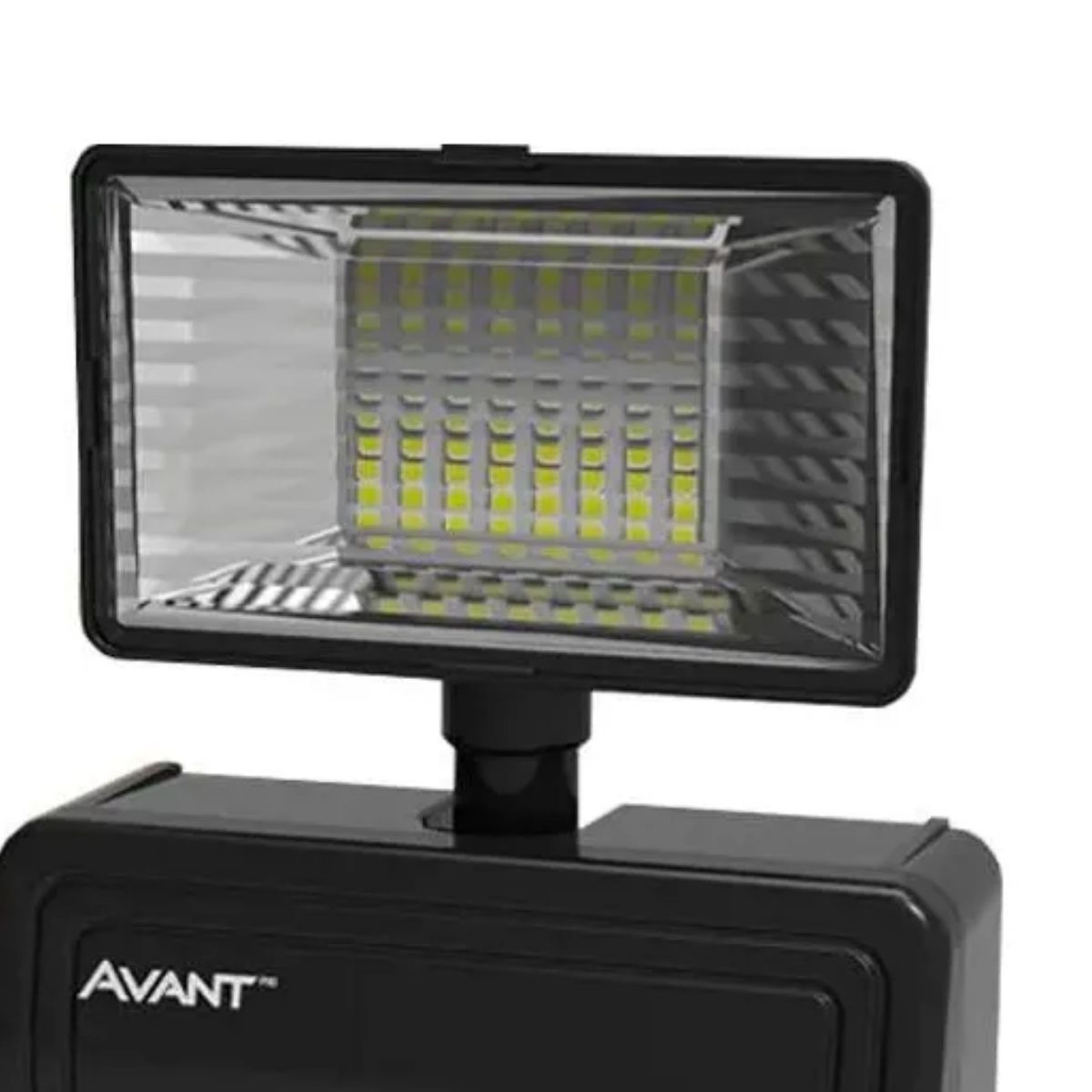 Luminária Emergência Led 1 Farol Sobrepor 2W Bivolt 6000K Branco Frio 300Lm 4H Ip20 Preto - Avant