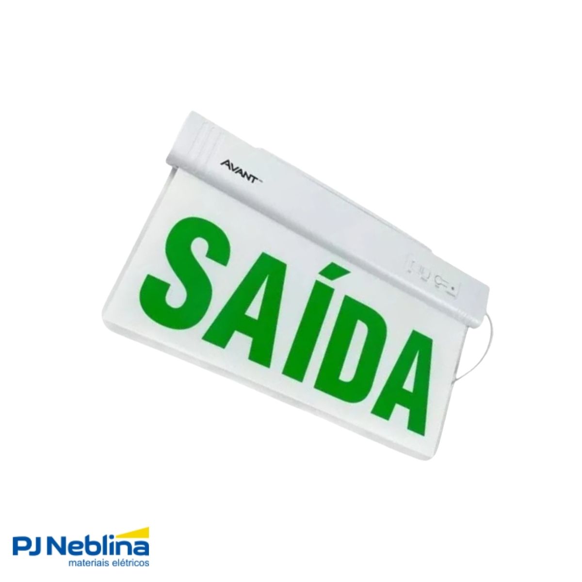 Luminária Emergência Led Balizam Sobrepor Saída 1W Bivolt Vd 40Lm 4H Ip20 - Avant