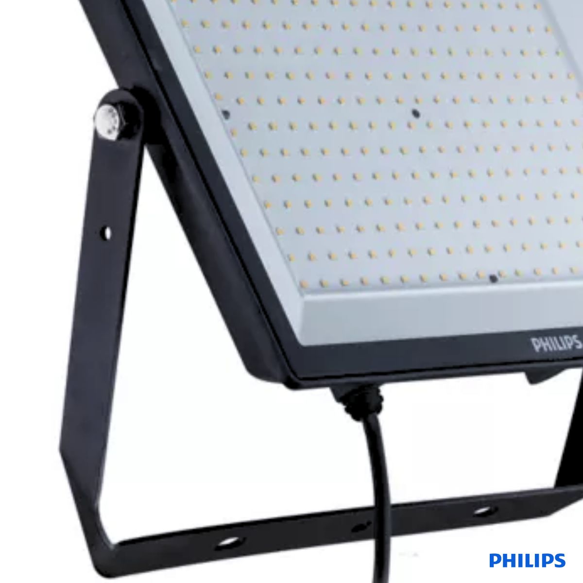 Luminária Refletor Led Retangular Sobrepor Preto 200W Bivolt 6500K Luz Branca 120G - Philips