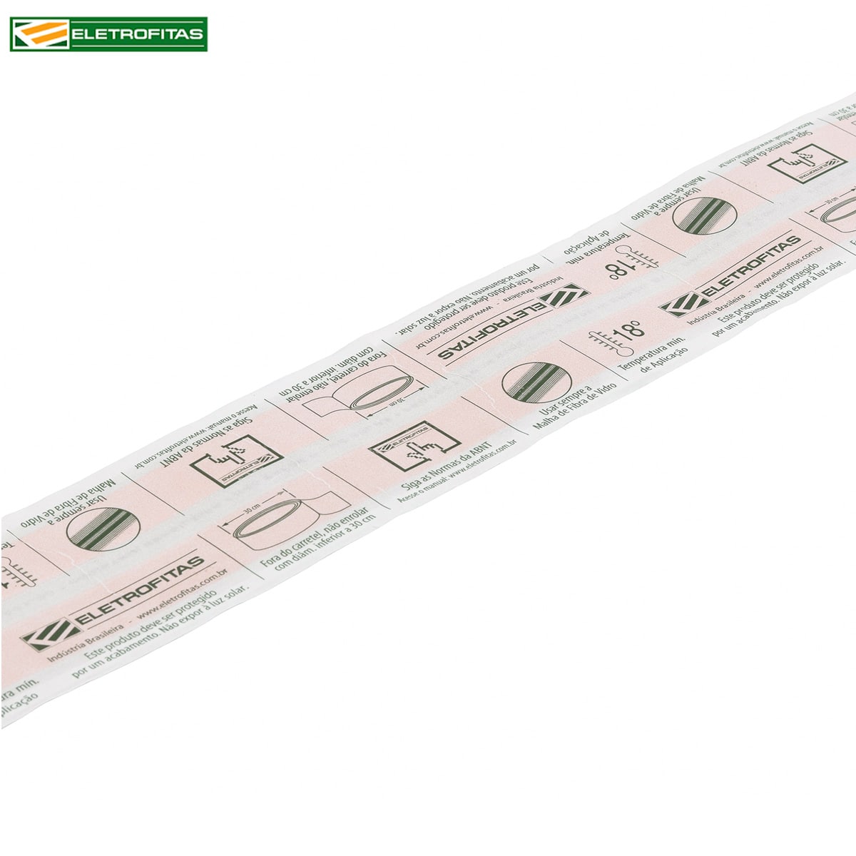 Kit Eletrofita Duas Pistas 20A 750V 2 Metros - Eletrofitas