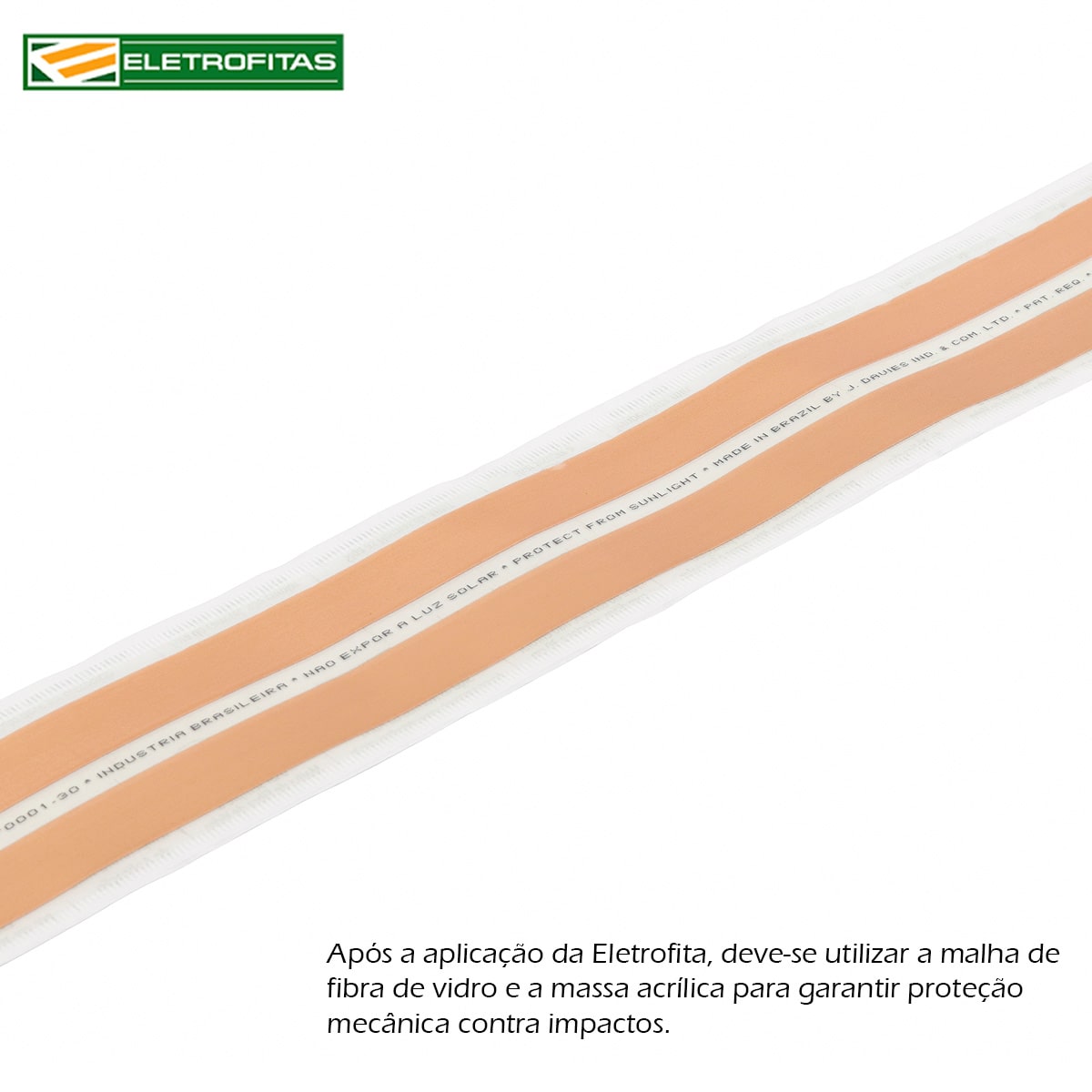 Kit Eletrofita Duas Pistas 20A 750V 5 Metros - Eletrofitas