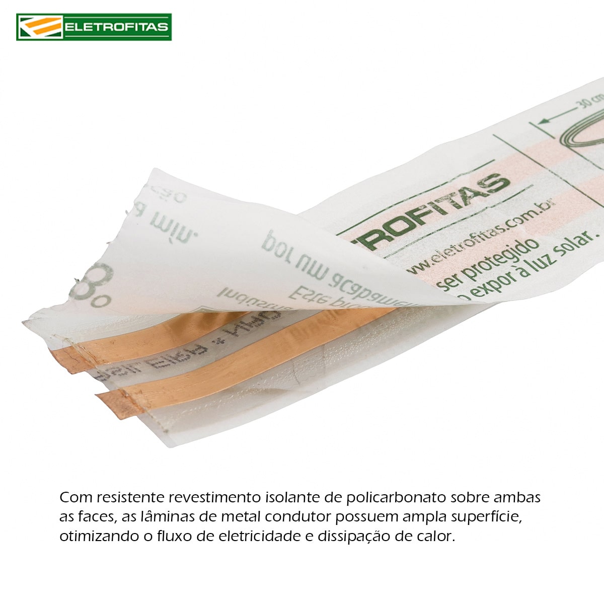 Kit Eletrofita Duas Pistas 10A 750V 2 Metros - Eletrofitas