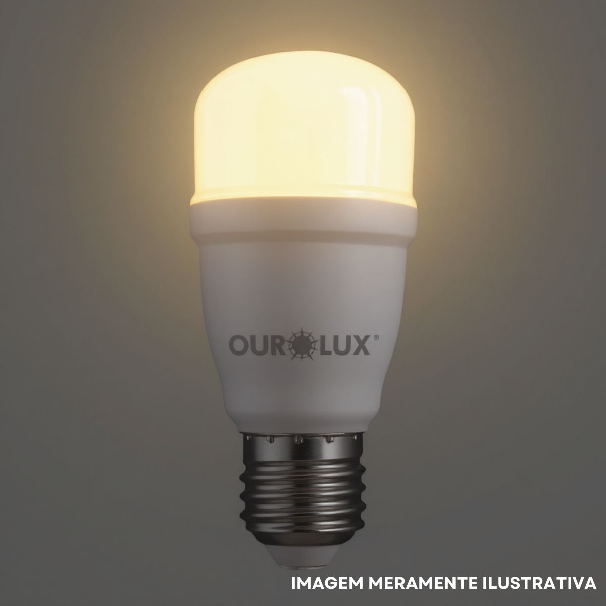 Lampada Led Bulbo T45 4,7w Bivolt E27 3000k Branco Quente Lu
