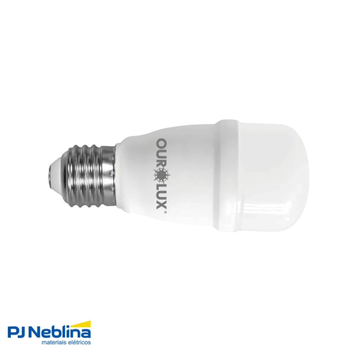 Lâmpada Led Bulbo T45 4,7W Bivolt E27 6500K Branco Frio Luz Branca 1600Lm - Ourolux