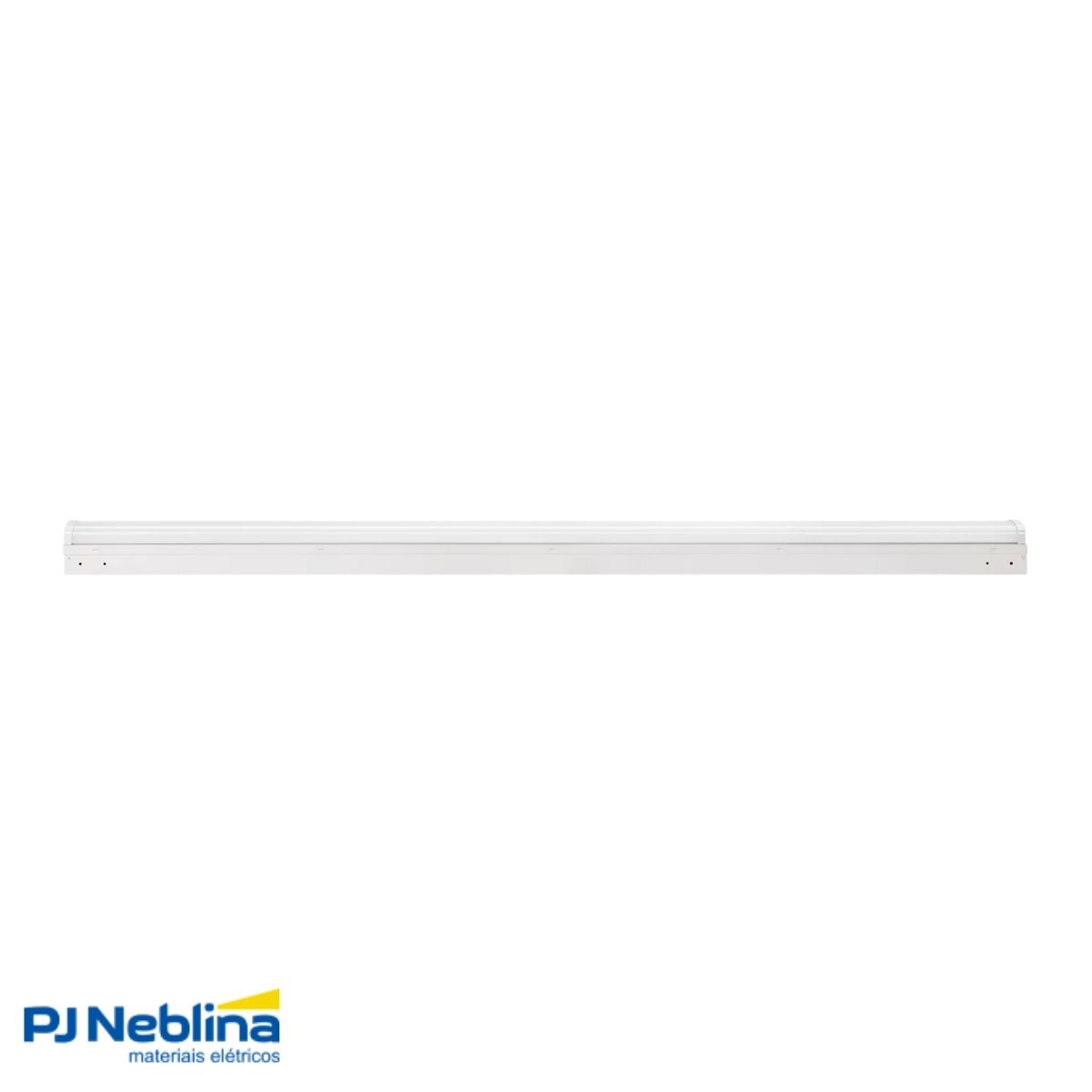 Luminária Linear Led Sobrepor Branco 75W Bivolt 5000K Luz Do Dia 9000Lm Difusor Policarbonato - Ledvance