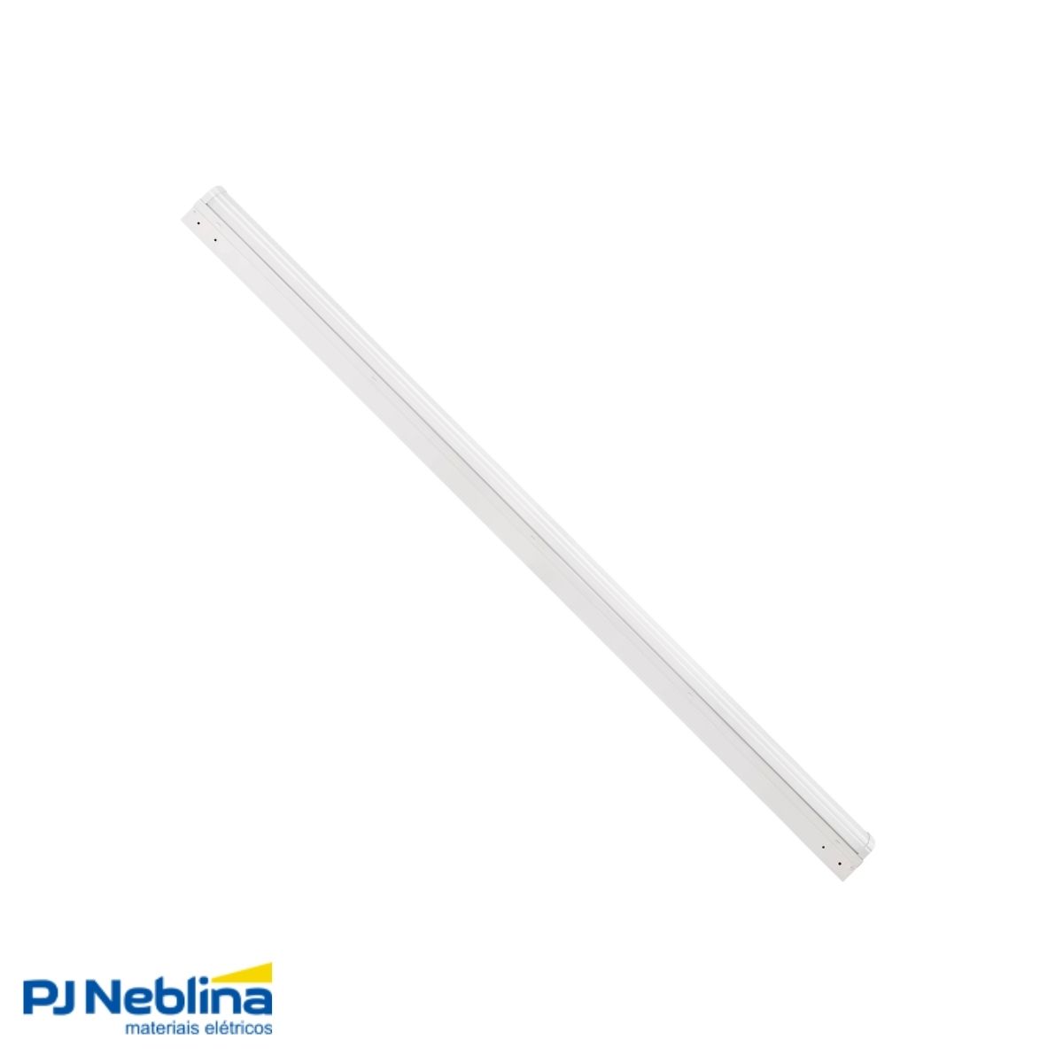Luminária Linear Led Sobrepor Branco 75W Bivolt 5000K Luz Do Dia 9000Lm Difusor Policarbonato - Ledvance