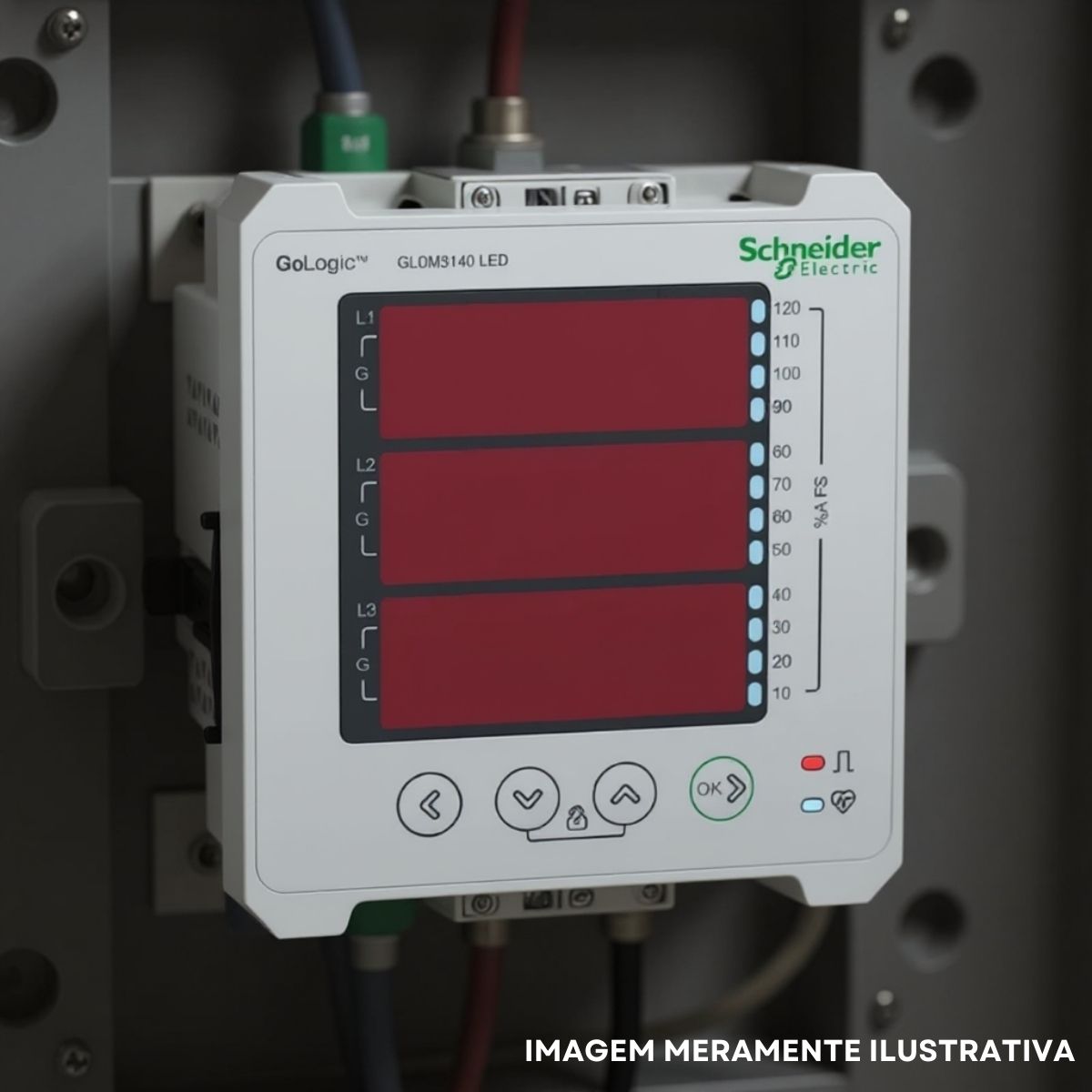 Medidor Digital de Energia Classe 1 com RS485 METSEGLDM3141 - Schneider