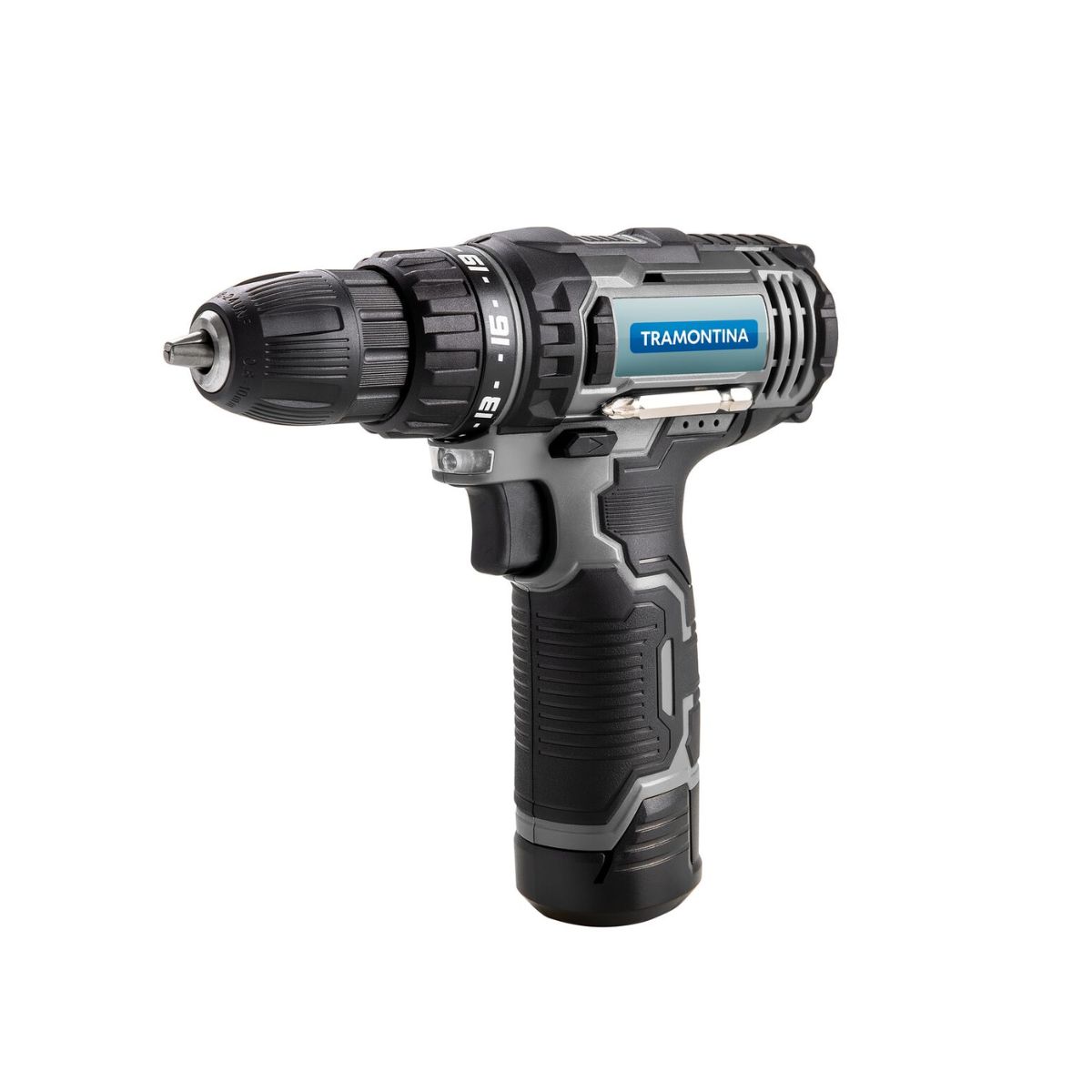 Parafusadeira Furadeira Mandril 3/8 10,8V 0-800 Rpm Com Maleta Com 30 Peças - Tramontina