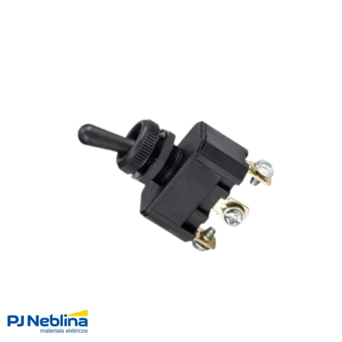 Chave Interruptor Alavanca Poliamida Unipolar Liga/Desl/Liga 15/10A 120/250V Pt Standard Terminal Parafuso - Margirius