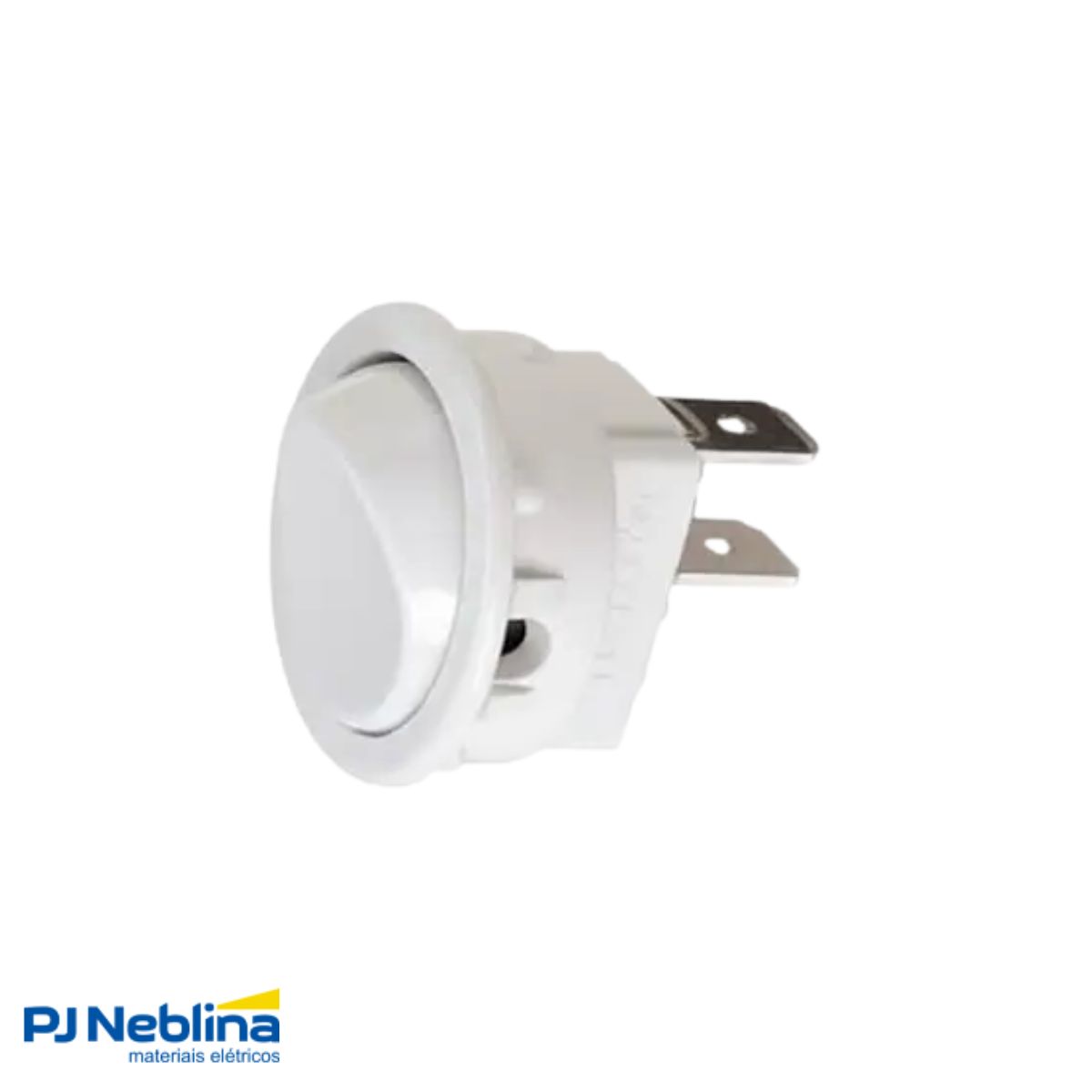 Chave Interruptor Tecla Poliamida Unipolar Liga/Desligado 10/6A 120/250V Bc Standard Terminal Faston - Margirius