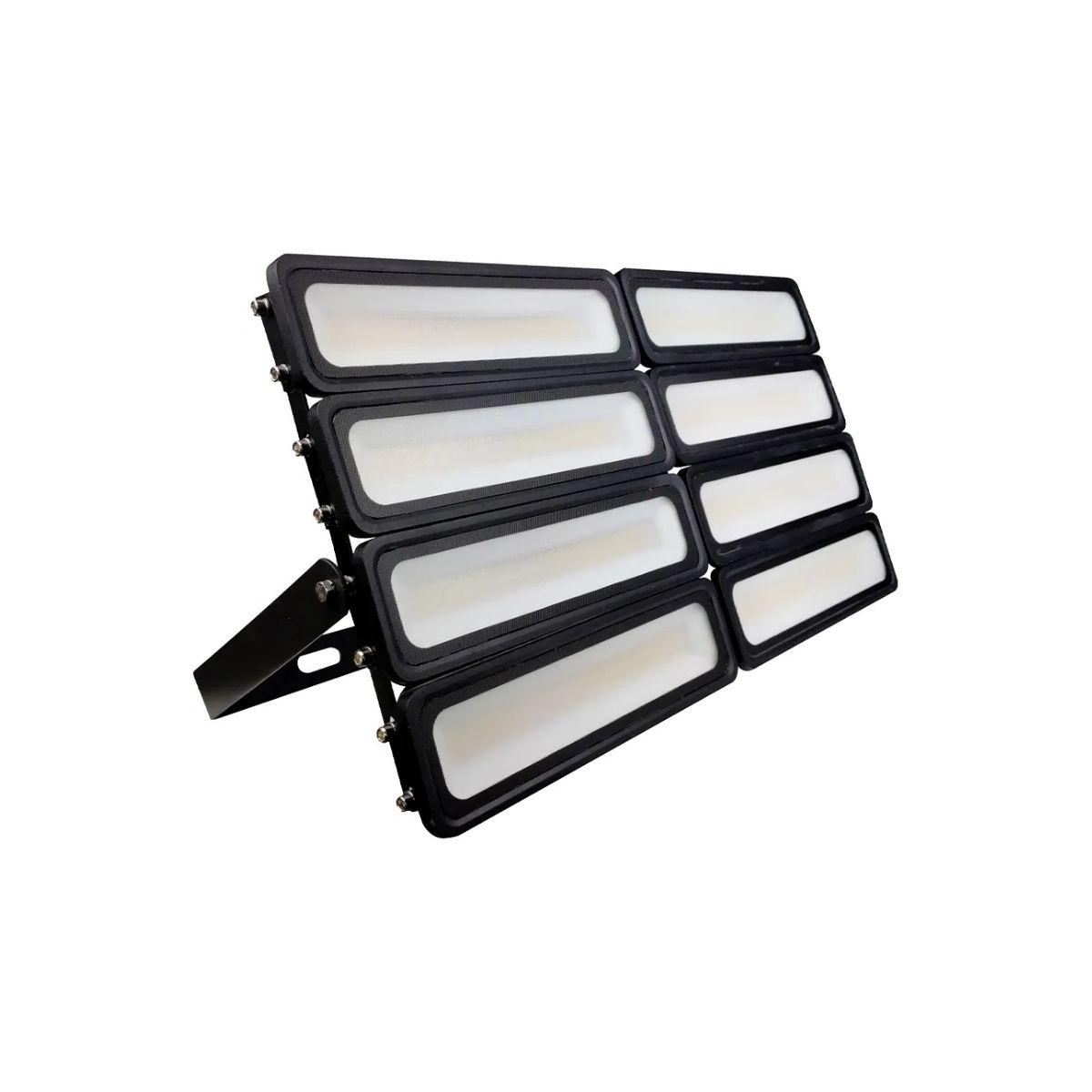 Luminária Refletor Led Facciata Sobrepor Pt 400W Bivolt 6500K Branco Frio 40000Lm Dif Vidro Temp 120G Ip66 - Avant
