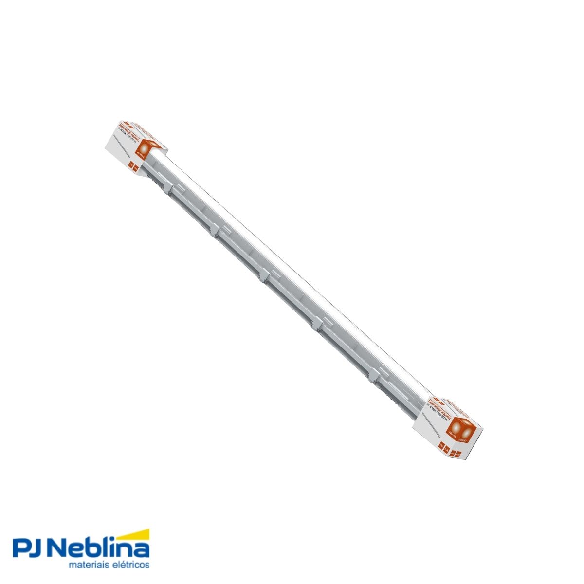 Luminária Hermética Tubular Sobrepor P/Lamp T5/T8 24W G5/G13 Cz Difusor Policarbonato Ip65 - Ledvance