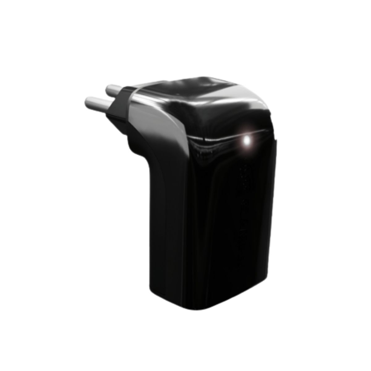 Protetor Surto Dps Tomada Iclamper Pocket Fit 2P+T Bivolt 10A 6Ka Preto Classe III - Clamper