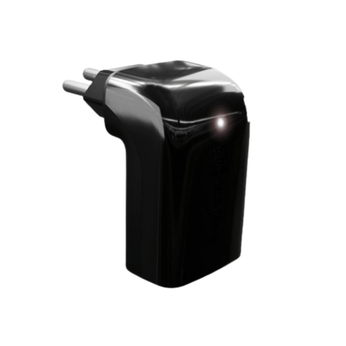 Protetor Surto Dps Tomada Iclamper Pocket Fit 2P+T Bivolt 20A 6Ka Preto Classe III - Clamper