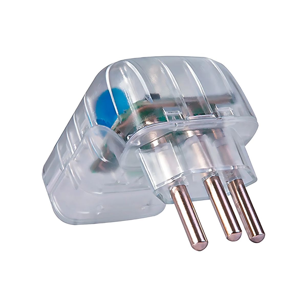 Protetor Surto DPS 2P+T Bivolt 10A Transparente - Clamper