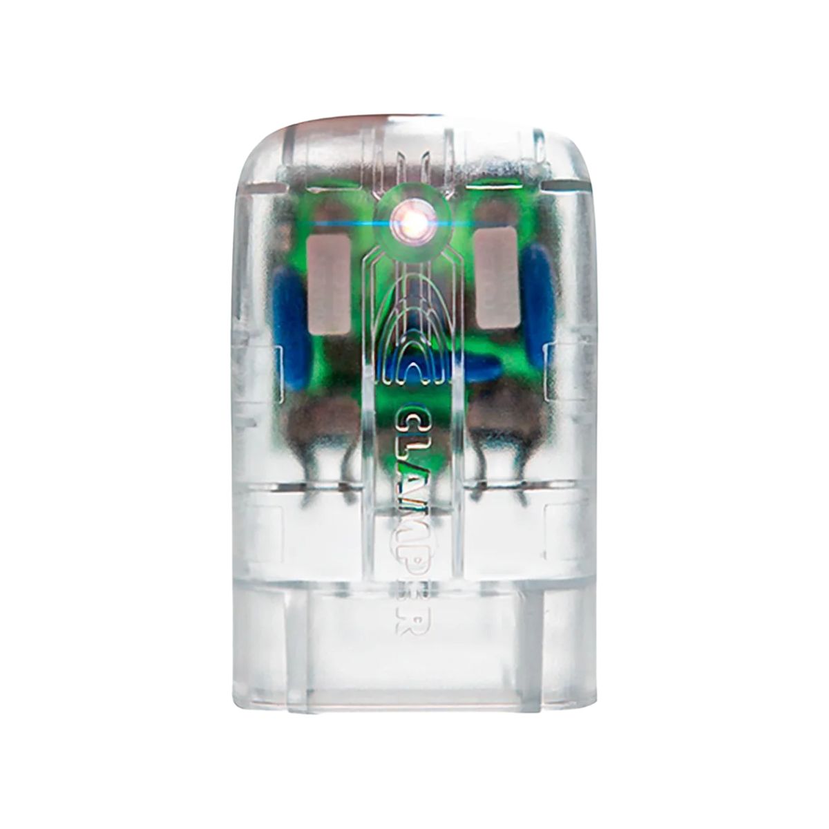 Protetor Surto DPS 2P+T Bivolt 10A Transparente - Clamper