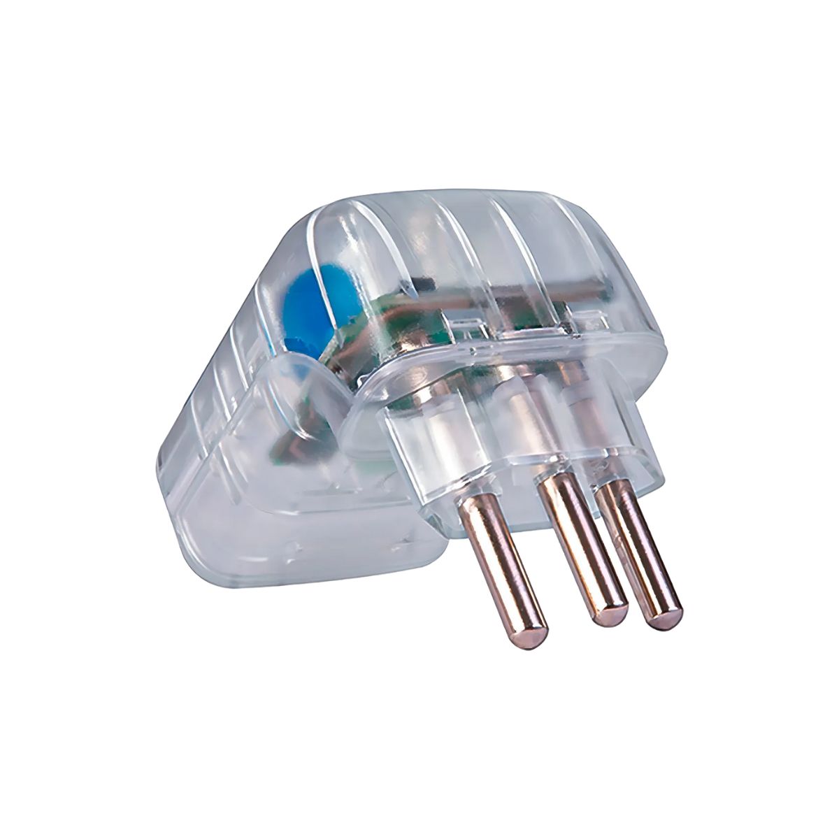 Protetor Surto Mobi 2P+T Bivolt 20A Transparente - Clamper