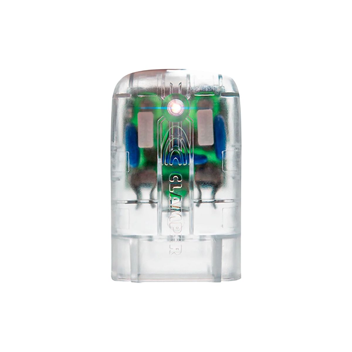 Protetor Surto Mobi 2P+T Bivolt 20A Transparente - Clamper