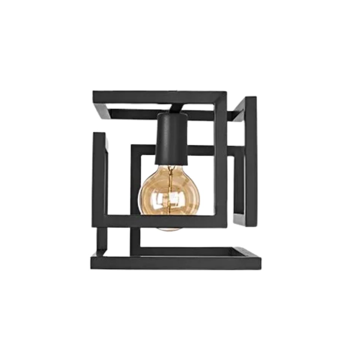 Luminária Pendente Konin Preto - Kin Light