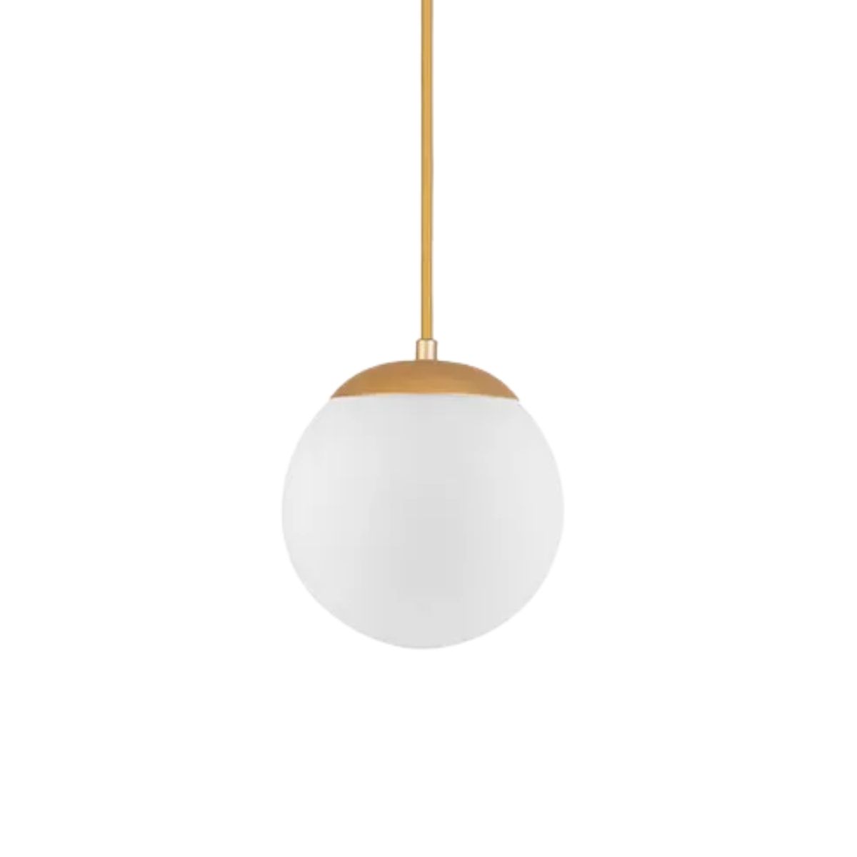 Luminária Pendente Hanover Champanhe e Dourado - Kin Light