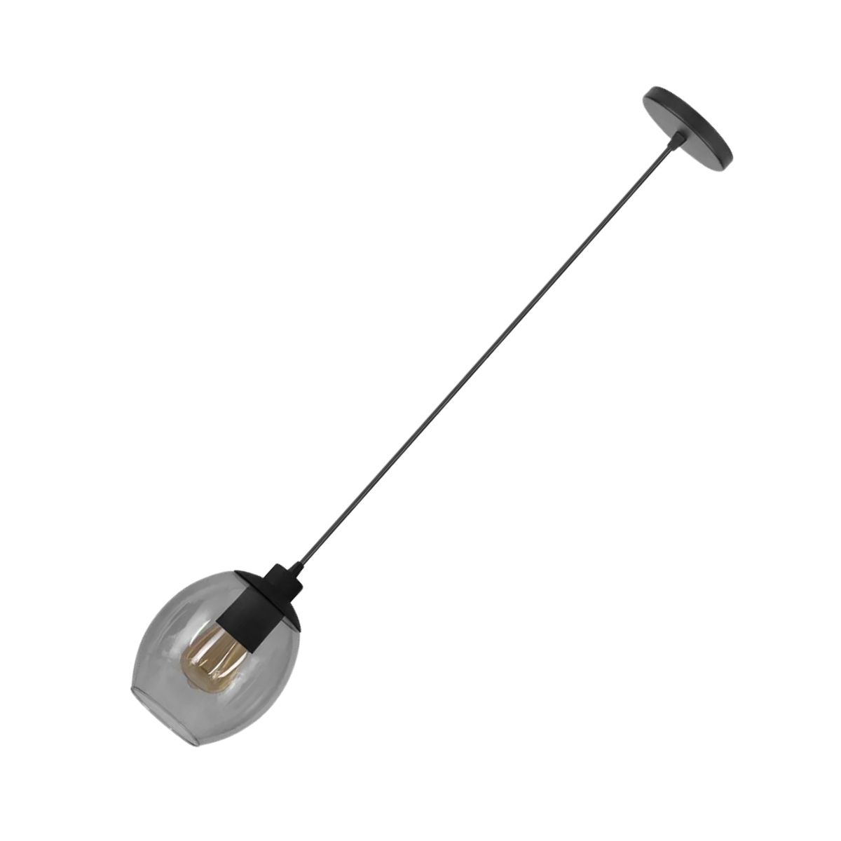 Luminária Pendente Mascate Fume - Kin Light