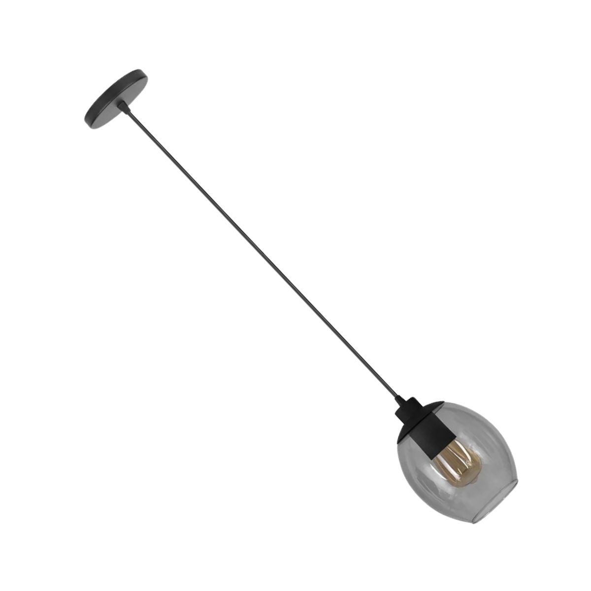 Luminária Pendente Mascate Fume - Kin Light