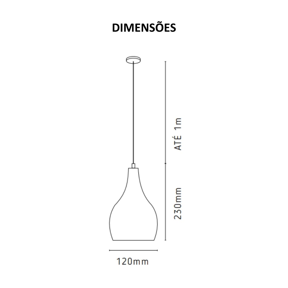 Luminária Pendente Nepal Champanhe e Dourado - Kin Light