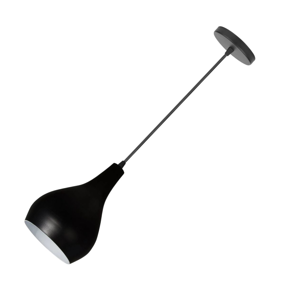 Luminária Pendente Nepal Preto E27 PD120/PT - Kin Light