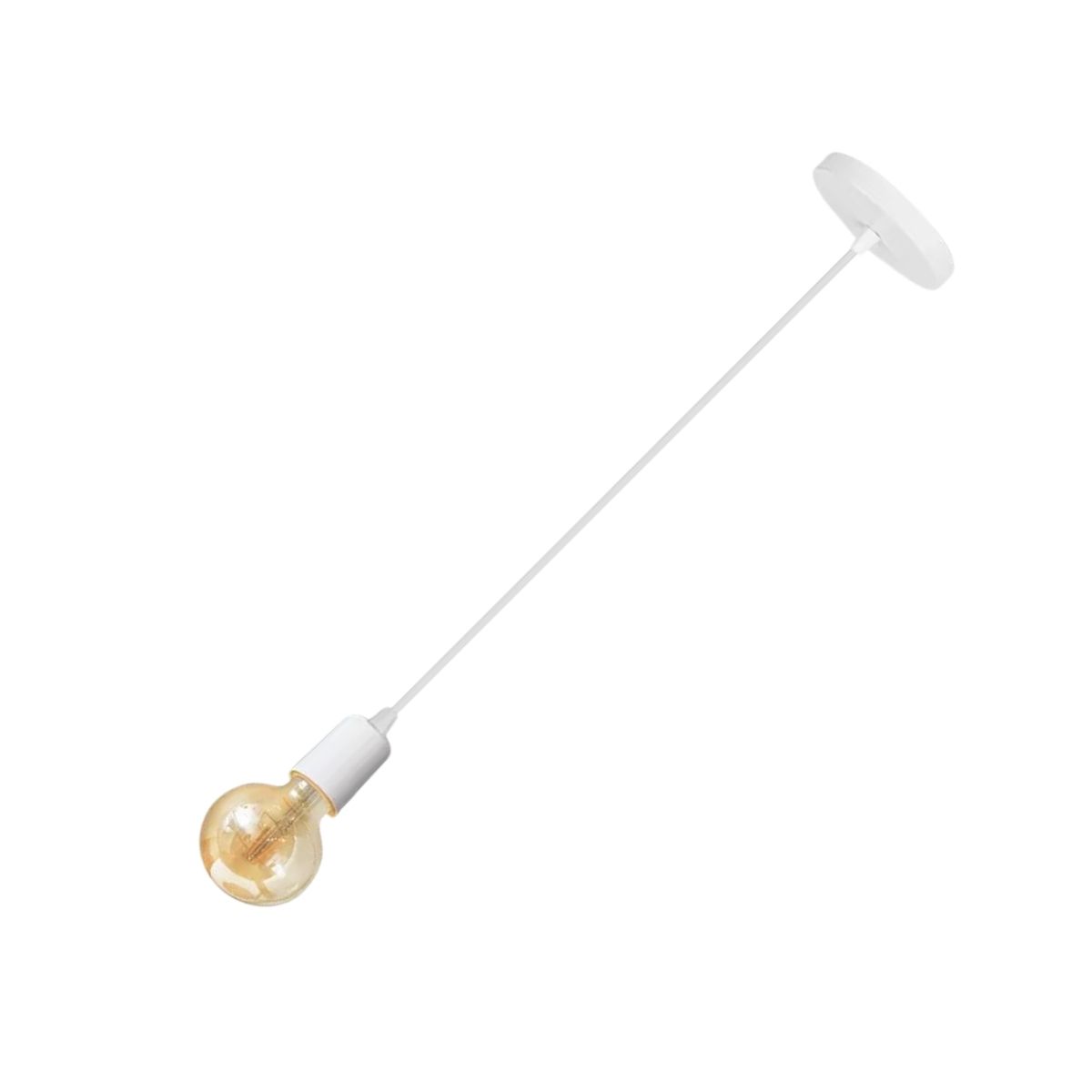 Luminária Pendente Orbital Branca - Kin Light