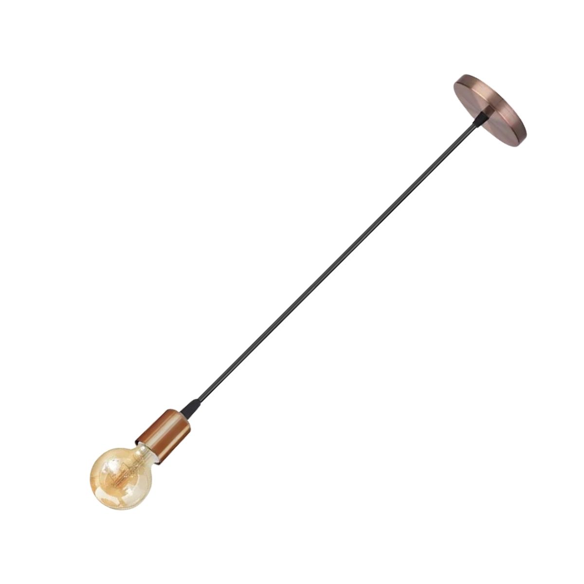 Luminária Pendente Orbital Cobre E27 PD230/CO Kin Light