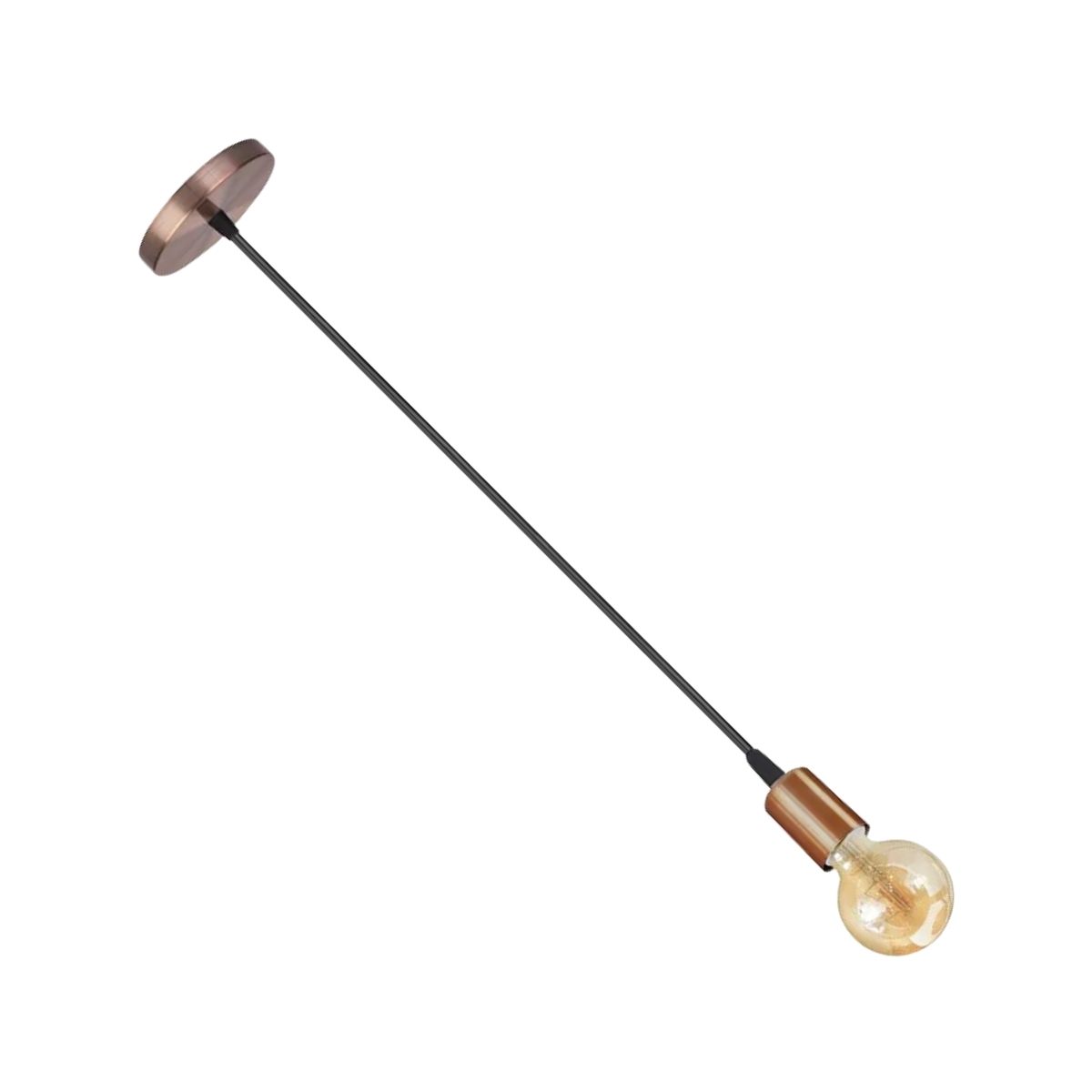 Luminária Pendente Orbital Cobre E27 PD230/CO Kin Light