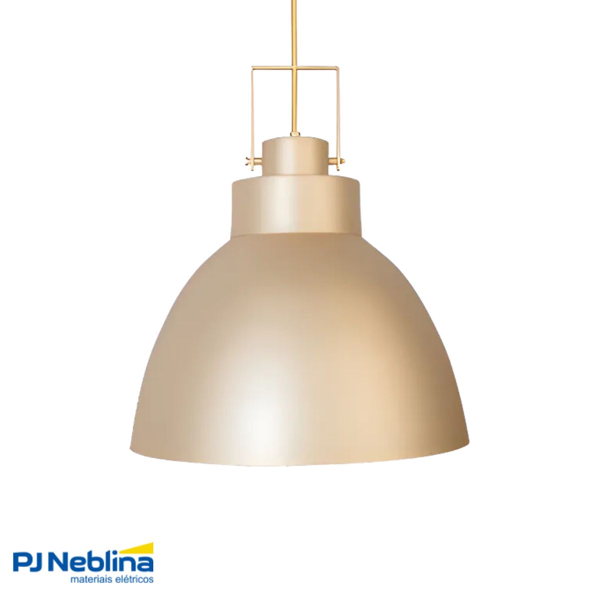 Luminaria Pendente Aveiro Champanhe/dourado E27