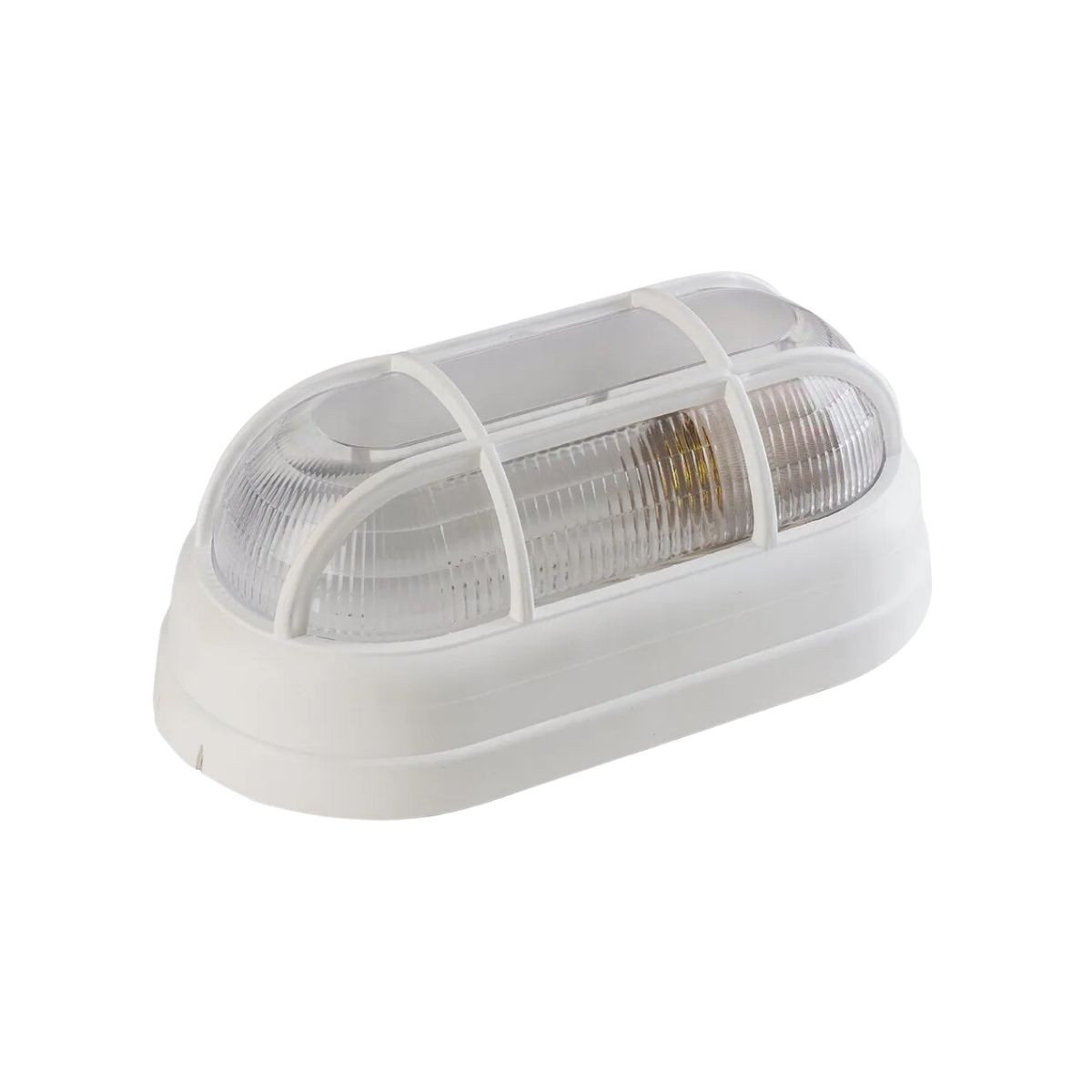 Luminária Tartaruga Com Grade Branco - Kin Light