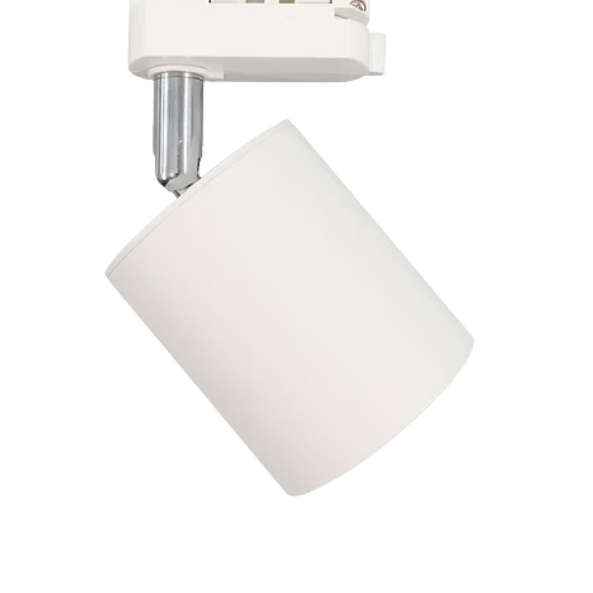 Luminária Spot Trilho Redondo Branco P/Lâmpada Par20 8W E27 250V - Luminatti