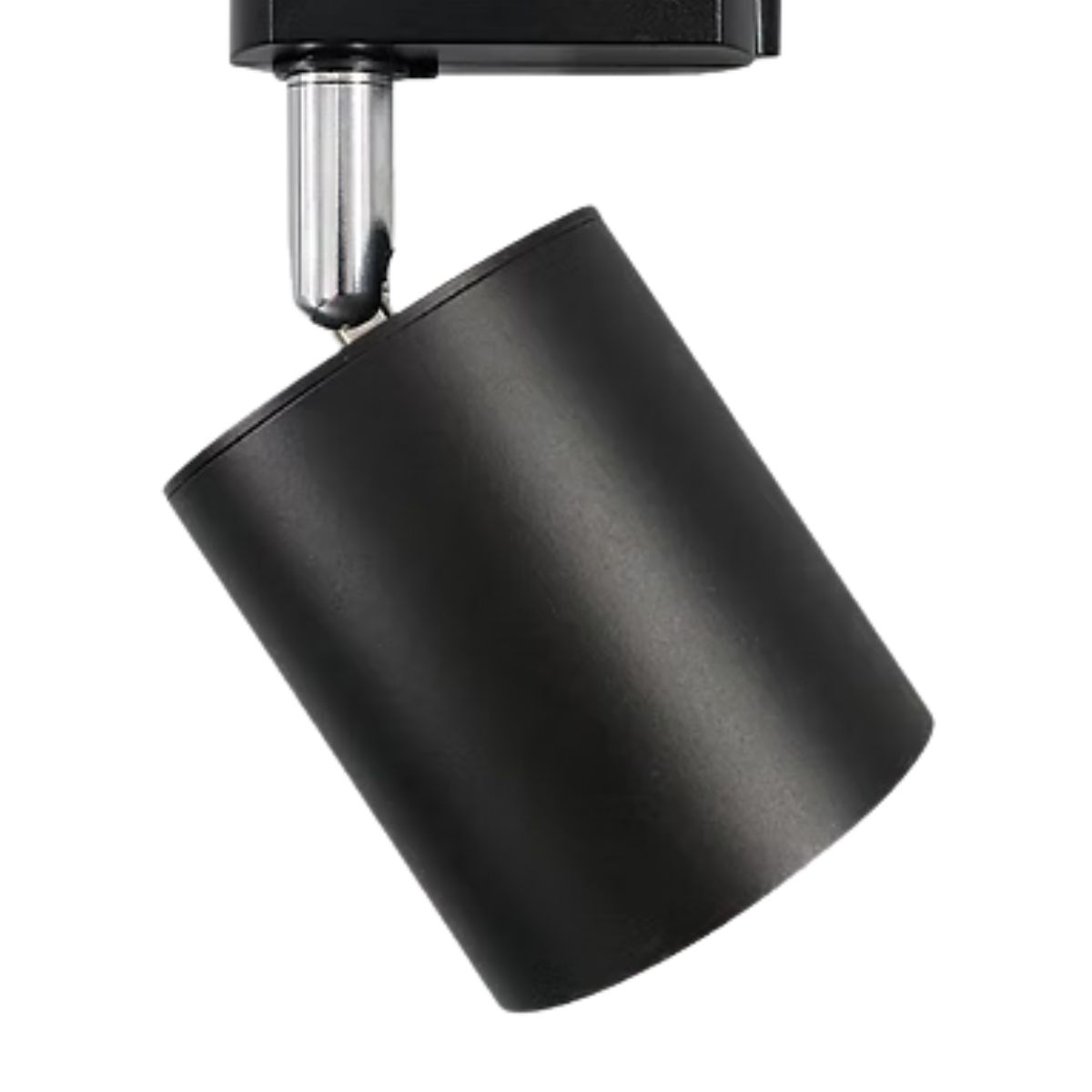 Luminária Spot Trilho Redondo Preto P/Lâmpada Ar111 Gu10 250V - Luminatti