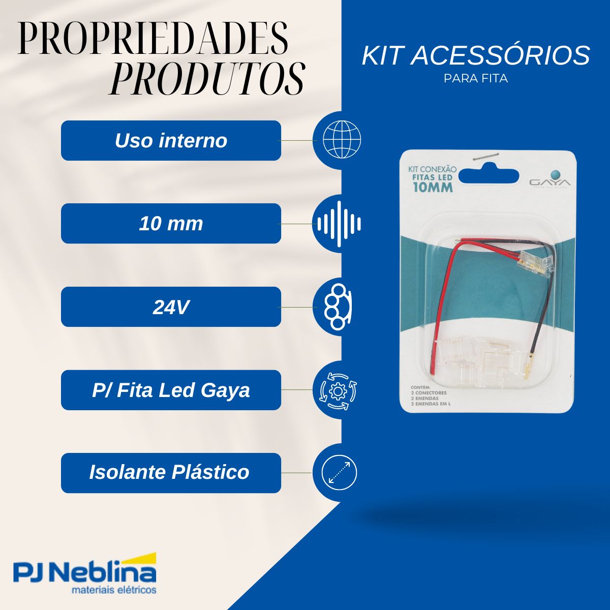 Kit Fita 10 mm- Gaya