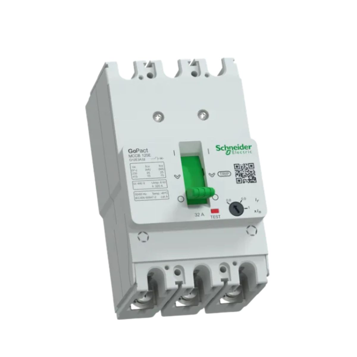 Disjuntor Caixa Moldada Tripolar 32A 15Ka 380/415V 50/60Hz - Schneider