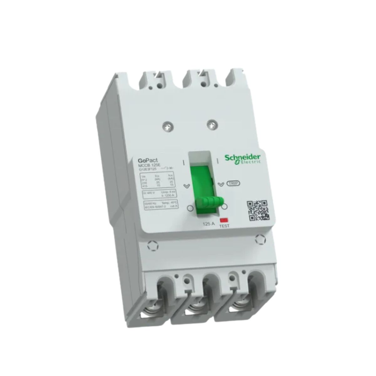 Disjuntor Tripolar 125A Caixa Moldada - Schneider