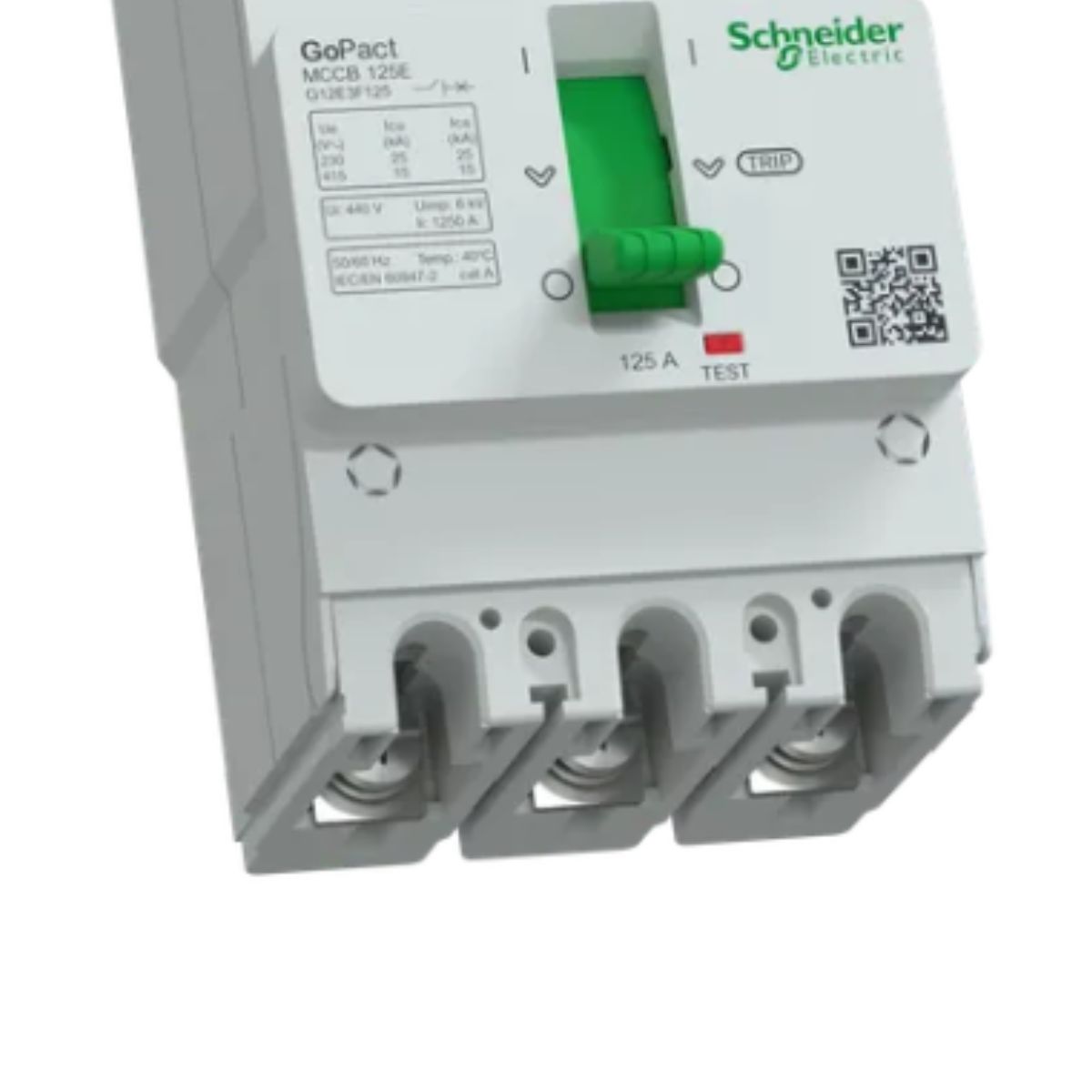 Disjuntor Tripolar 125A Caixa Moldada - Schneider