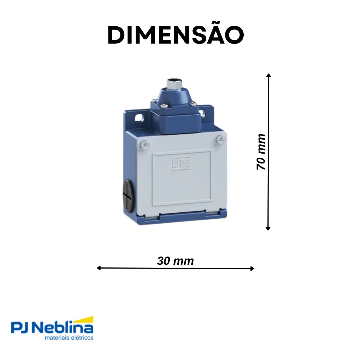Chave Fim De Curso Pistão 3A 1Na+1Nf - Weg