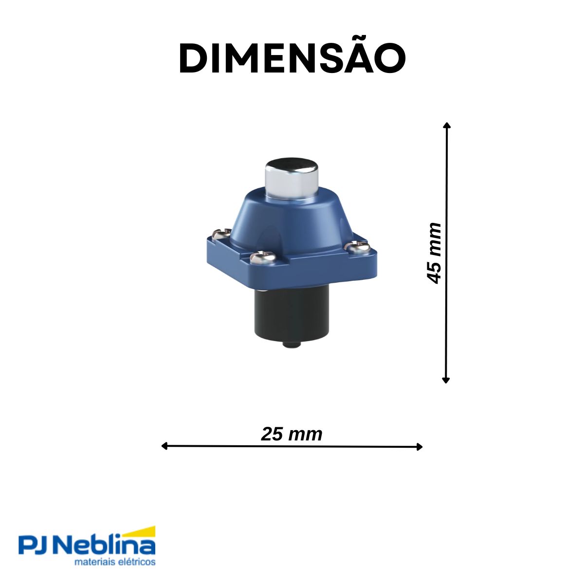 Atuador Chave Fim De Curso Pistão Metálico - Weg