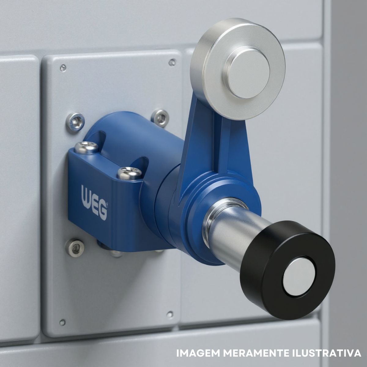 Atuador Chave Fim De Curso Alavanca C/Roldana 18 mm Metálico - Weg