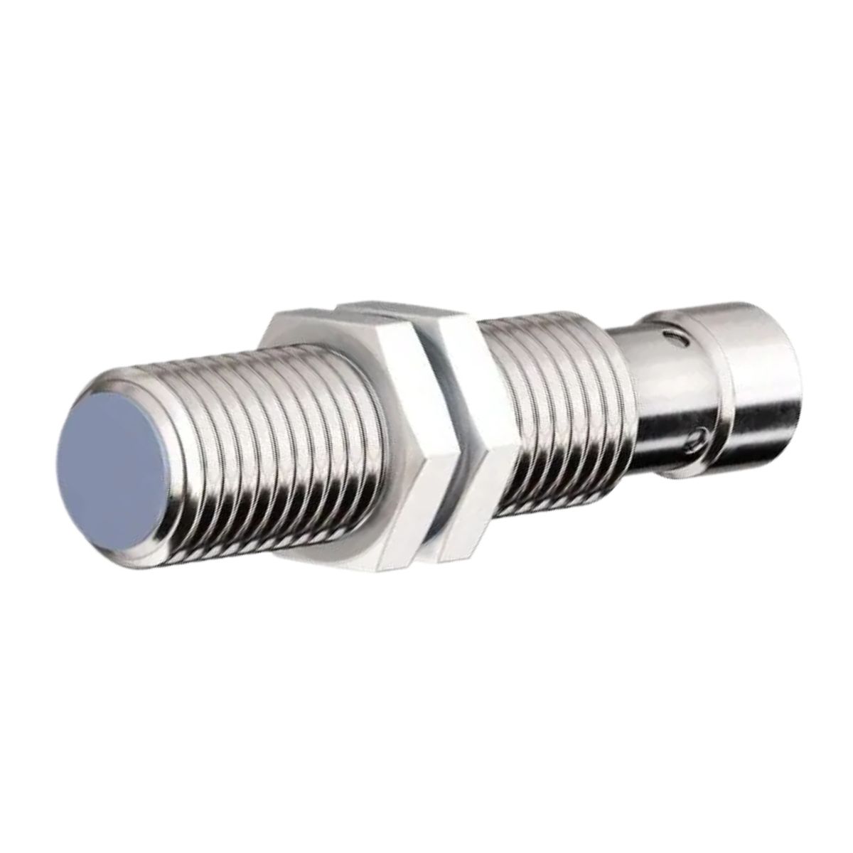 Sensor Indutivo Cilíndrico Roscado Sn=4Mm M12X1,00Mm Latao Niquelado 4 Fios 10-30Vcc Conector M12 4 Pinos Pnp 1Na+1Nf 1 Led - Weg