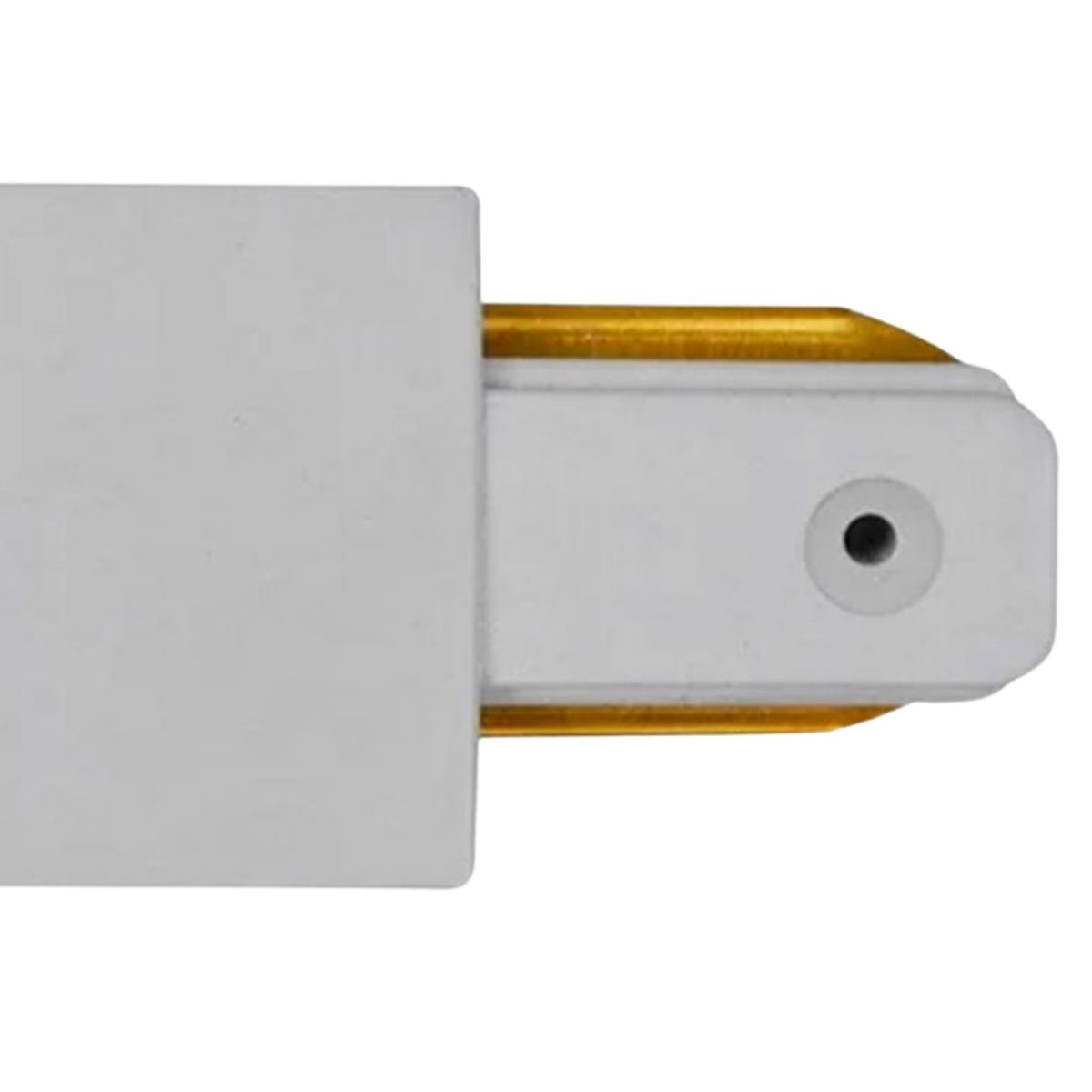 Emenda Reta P/Trilho Eletrificado Branco Ip20 - Ourolux