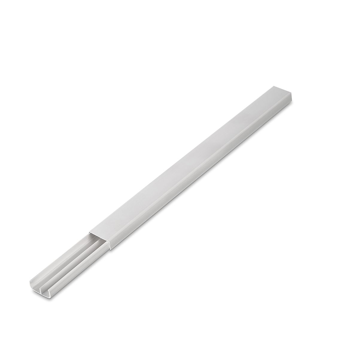 Canaleta Pvc Duto 20X10 Branco C/Tampa C/Adesivo - Steck