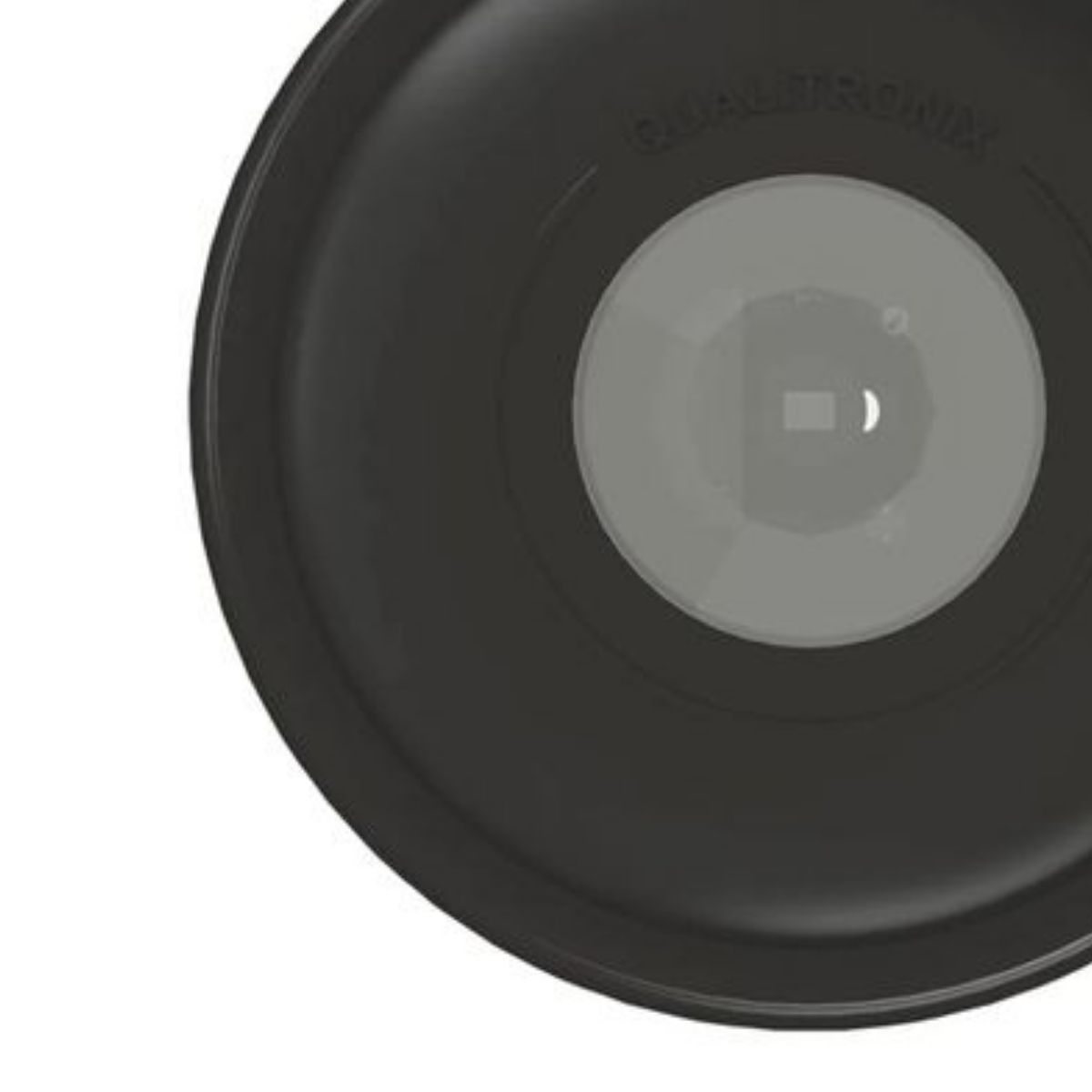 Sensor Presença C/Fotocélula Sobrepor/Embutir Teto Bivolt Alcance 12M Preto - Qualitronix