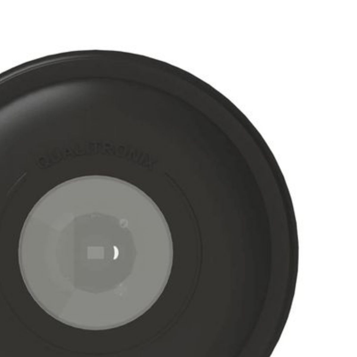 Sensor Presença C/Fotocélula Sobrepor/Embutir Teto Bivolt Alcance 12M Preto - Qualitronix