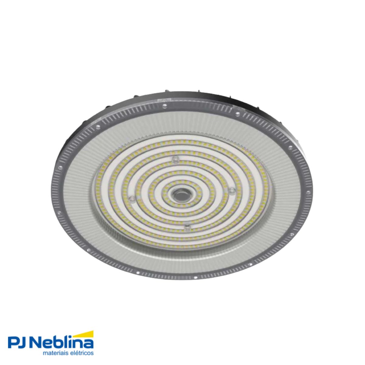 Luminária Industrial Highbay Led Pendente Cz 200W Bivolt 6500K Branco Frio 24000Lm 100G - Bellalux