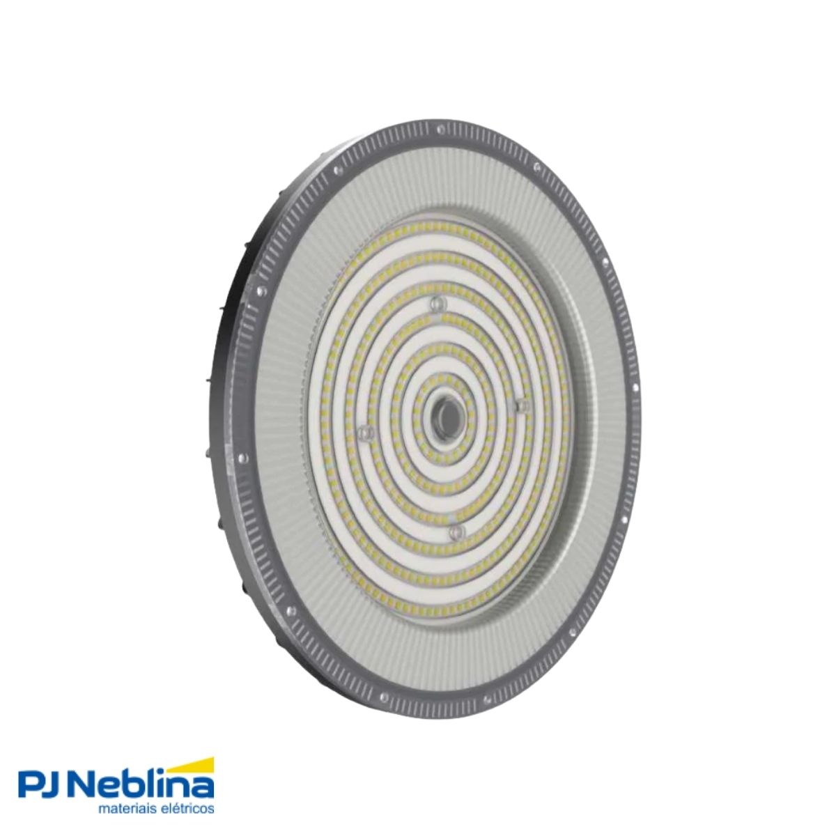 Luminária Industrial Highbay Led Pendente Cz 200W Bivolt 6500K Branco Frio 24000Lm 100G - Bellalux